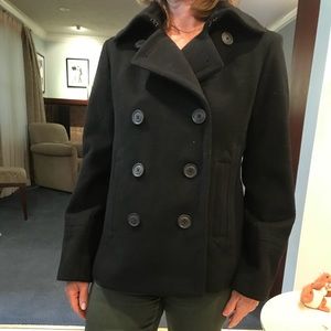 J Crew 100% wool pea coat